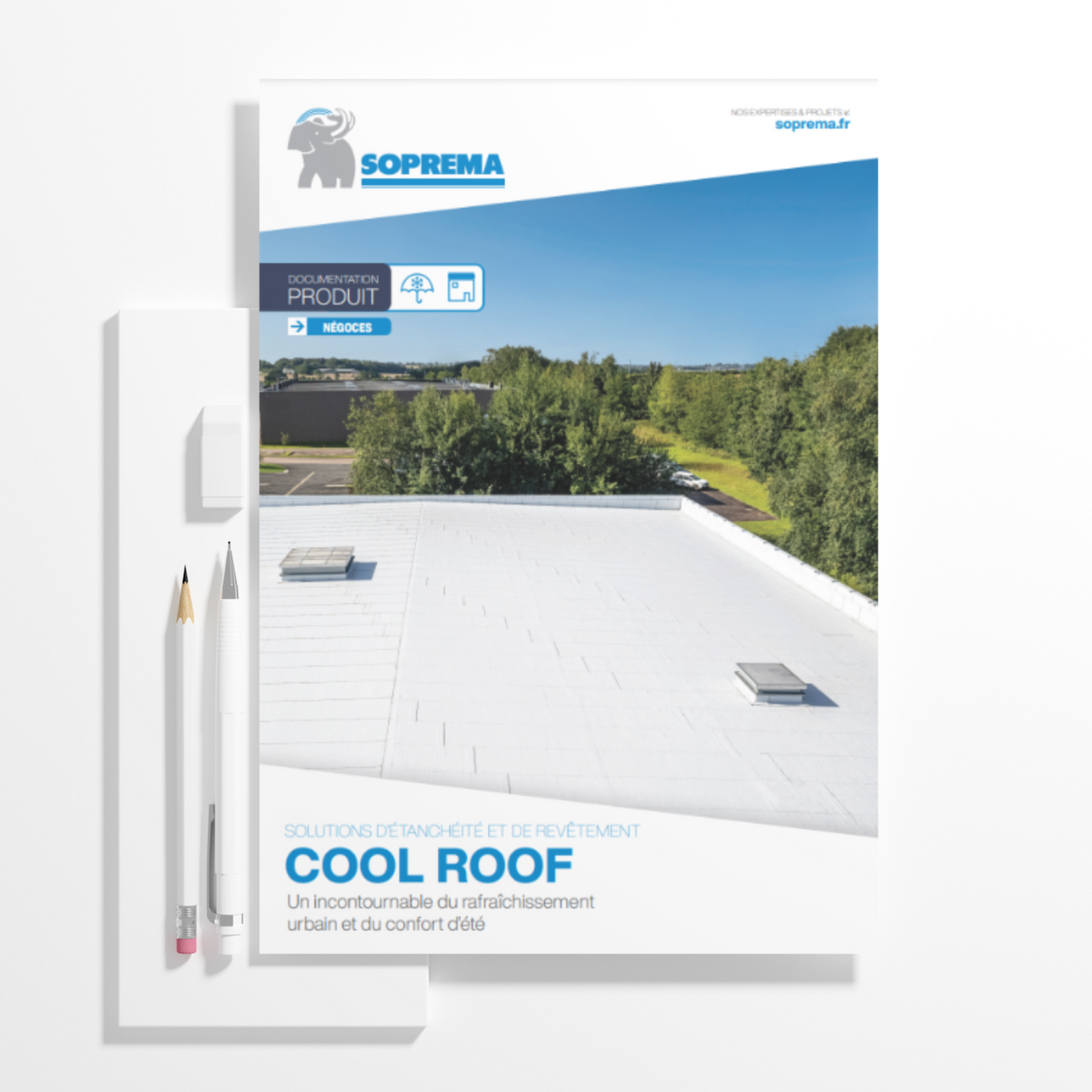 Découvrez les trois nouvelles solutions Cool Roof pour les Négoces