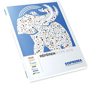 Référenscope 2018 : catalogue des produits Négoce SOPREMA