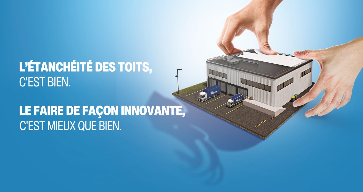 SOPREMA repense l'étanchéité : sans flamme, biosourcée, monocouche..