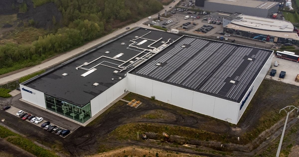 Le nouveau showroom de Desco à Ans parfaitement au sec