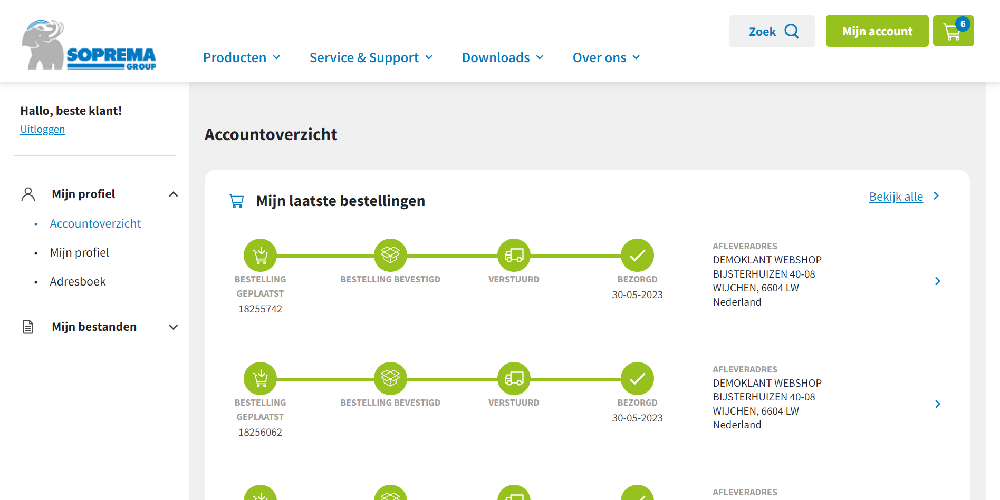 Mijn SOPREMA handleidingen Soprema NL B.V.