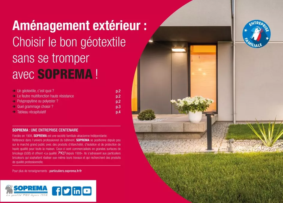 Avec SOPREMA, une gamme complète d'isolants