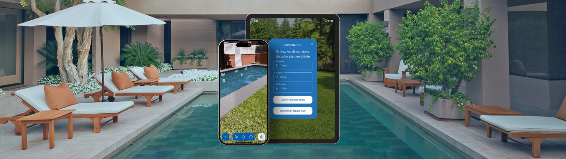 Visualisez la piscine de vos rêves en réalité augmentée avec SOPREMAPOOL AR !